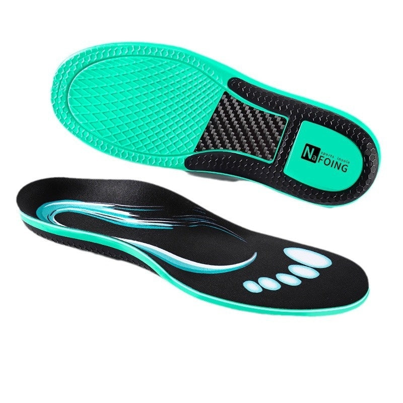 Sports Shoe Men’s Insoles PU Cushion Arch Support Comfort Use Global swanky 3
