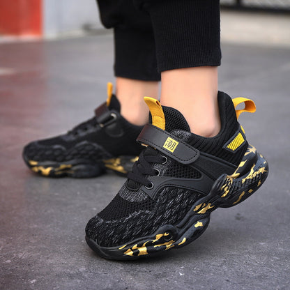 Spring And Summer Mesh Children's Sports Shoes Non-slip Boys Shoes Global swanky 1