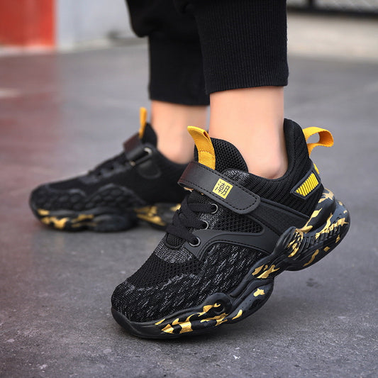 Spring And Summer Mesh Children's Sports Shoes Non-slip Boys Shoes Global swanky 1