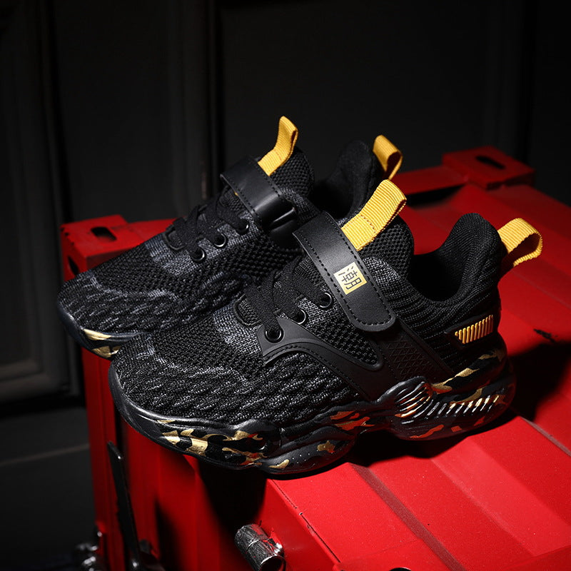 Spring And Summer Mesh Children's Sports Shoes Non-slip Boys Shoes Global swanky 2