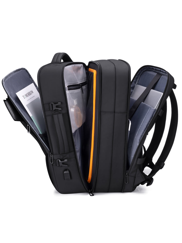 Square Shaped Travel Backpack for Men Double Shoulder Bag globalswanky 03