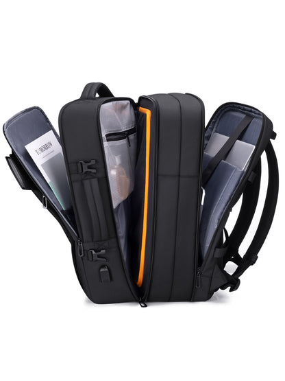 Square Shaped Travel Backpack for Men Double Shoulder Bag globalswanky 03