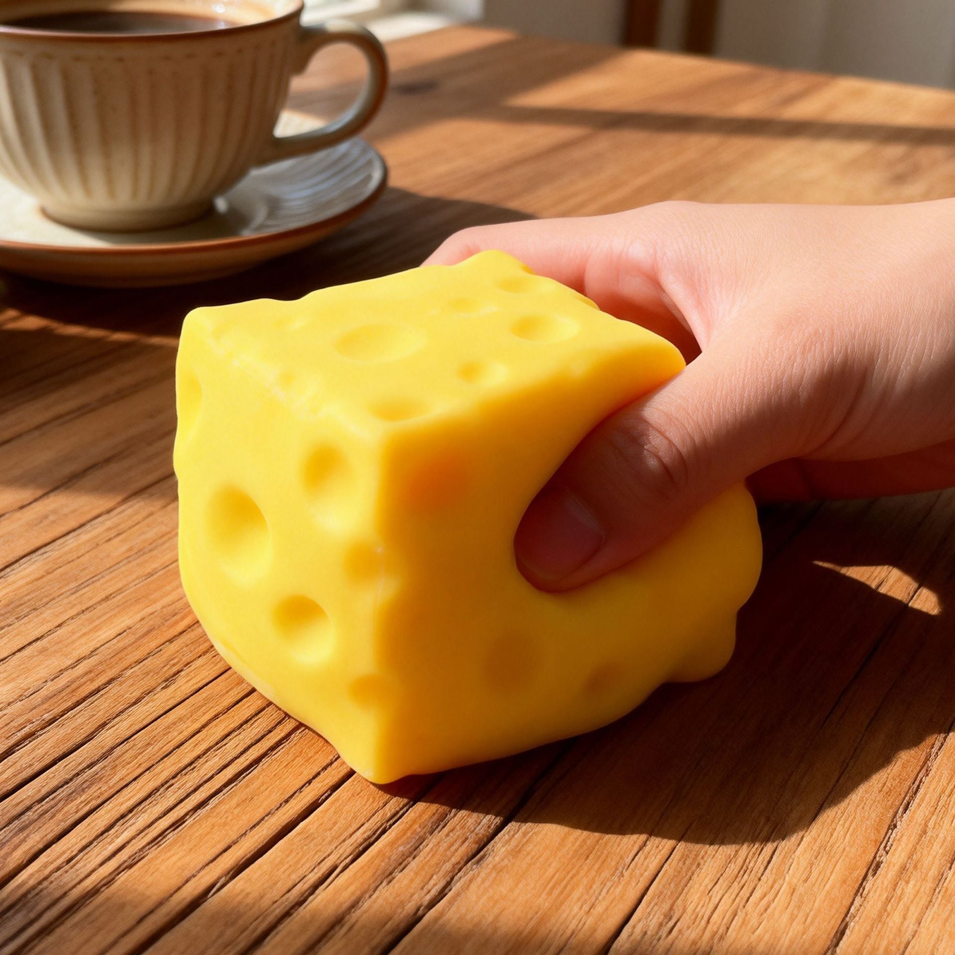 Squeeze Stress Relief Milk Tea Toy for Daily Calm Play Use globalswanky 01