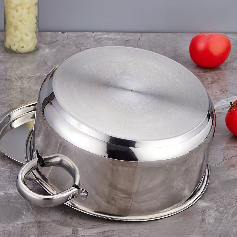Stainless Steel Cookware Set 15-Piece Kitchen Pots & Pans global-swanky 2