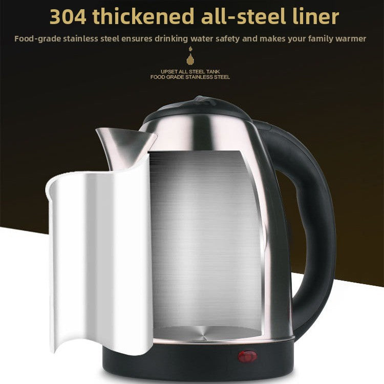  Stainless Steel Electric Water Kettle with Automatic Shut-Off global-swanky- 3