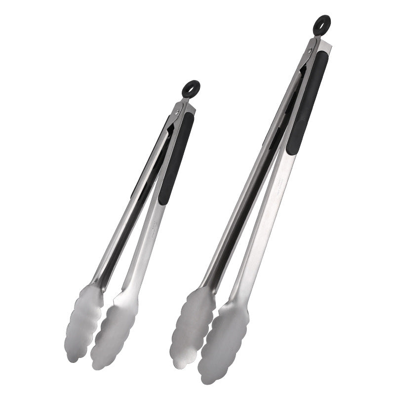 Stainless Steel Food Clip for Steak BBQ Buffet Serving Use globalswanky 01