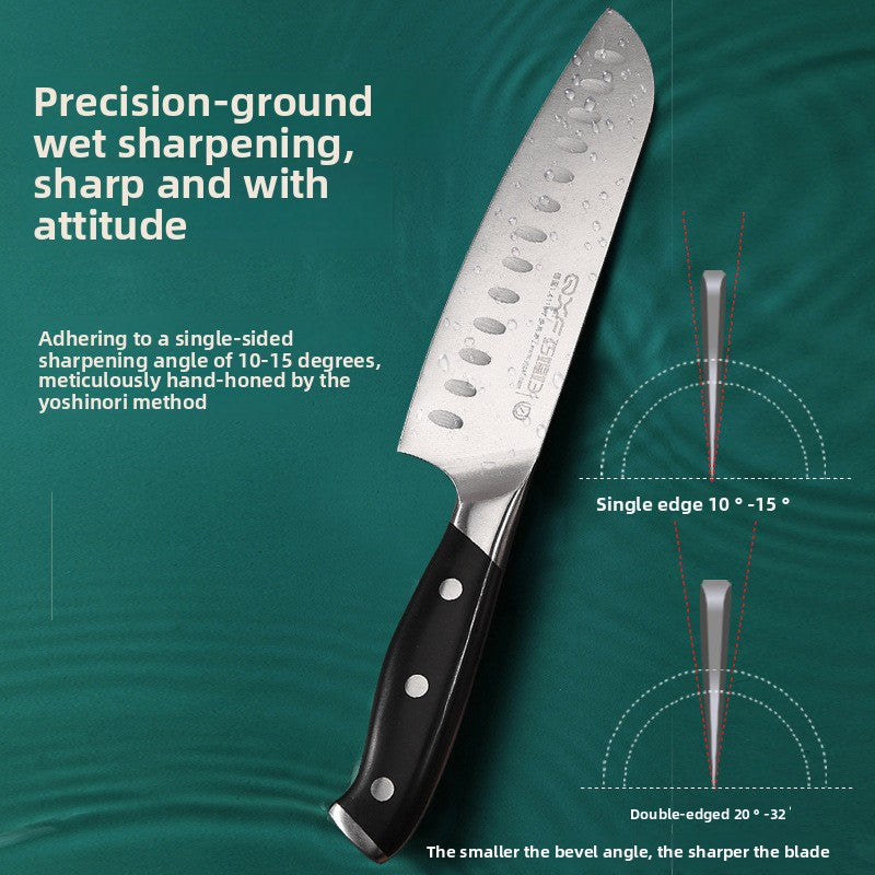 Stainless Steel Multipurpose Chef Knife German Kitchen Use globalswanky 02