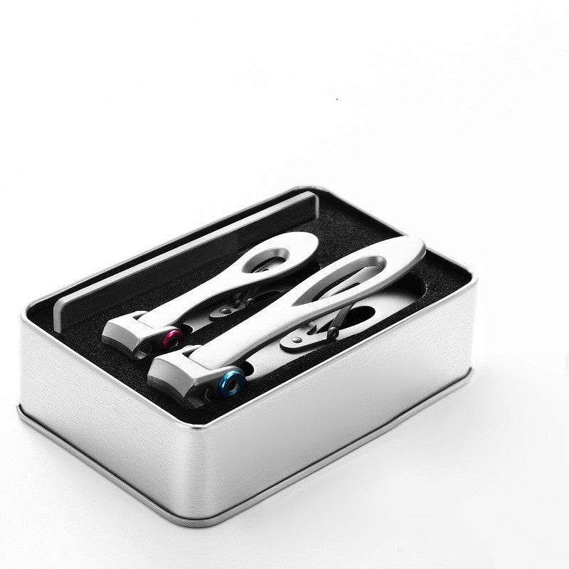 Stainless Steel Nail Clippers Set for Adult Pedicure Care Kit globalswanky 01