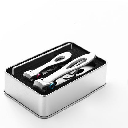 Stainless Steel Nail Clippers Set for Adult Pedicure Care Kit globalswanky 01