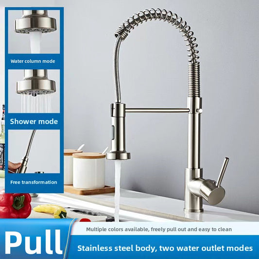 Stainless Steel Rotatable Kitchen Sink Faucet for Home Use Global Swanky 2