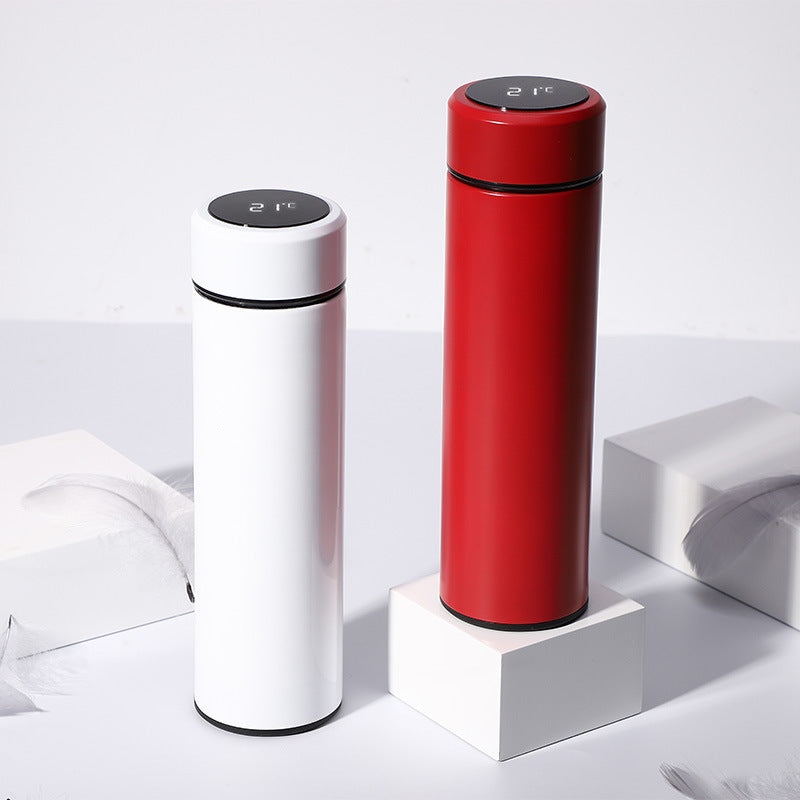 Stainless Steel Vacuum Flask for Smart Hot Cold Drink Storage Global swanky 1