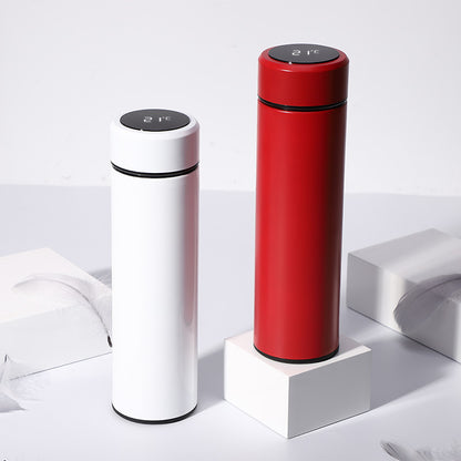 Stainless Steel Vacuum Flask for Smart Hot Cold Drink Storage Global swanky 1