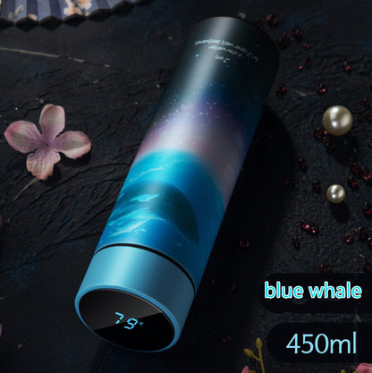 Stainless Steel Vacuum Flask for Smart Hot Cold Drink Storage Global swanky 4