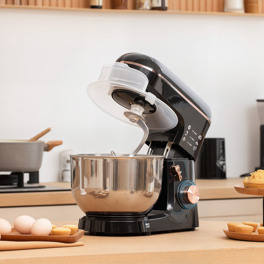 Stand Mixer 5L 1400W for Baking with Stainless Steel Bowl globalswanky 03
