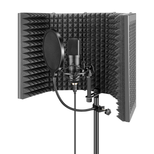 Studio Microphone Screen with Noise Reduction for Recording globalswanky 01