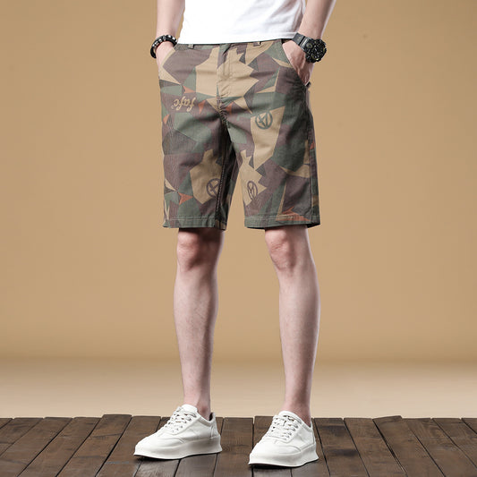 Stylish Camo Commuter Shorts For Men Global swanky 1 