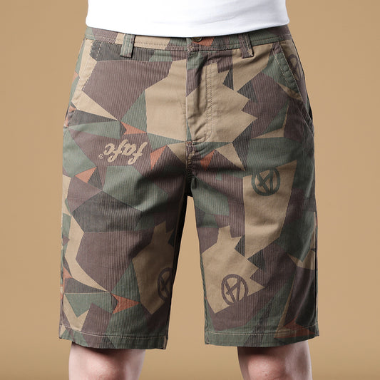 Stylish Camo Commuter Shorts For Men Global swanky 2