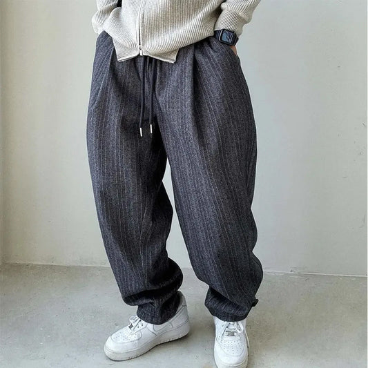 Stylish Loose Wide-Leg Harem Pants from Casual Fashion Brand globalswanky 01
