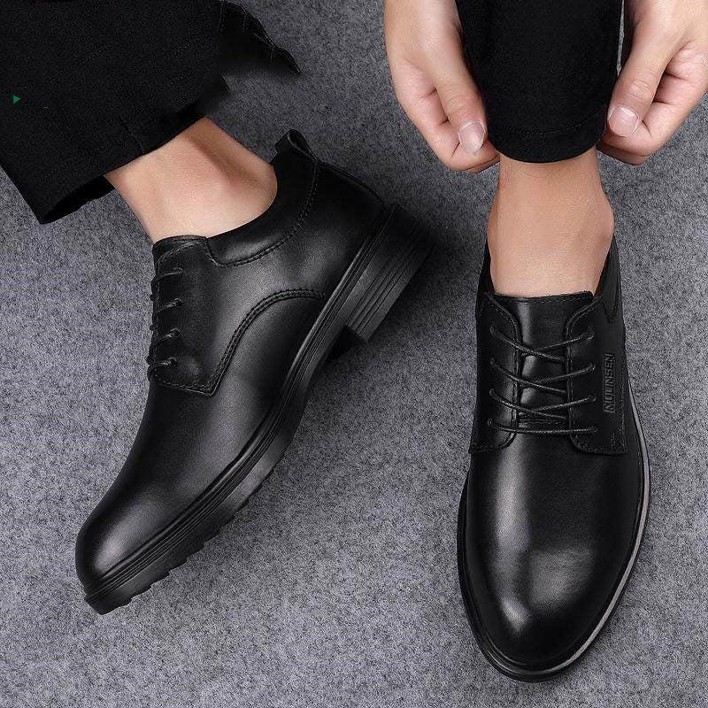  Summer Leather Formal Shoes Mulin Sen Brand Extra Large Sizes
global-swanky 1