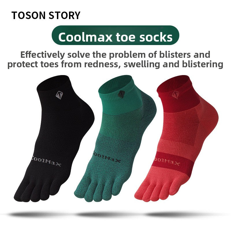 Sweat-Wicking Fitness Marathon Running Socks Comfort Wear globalswanky 01