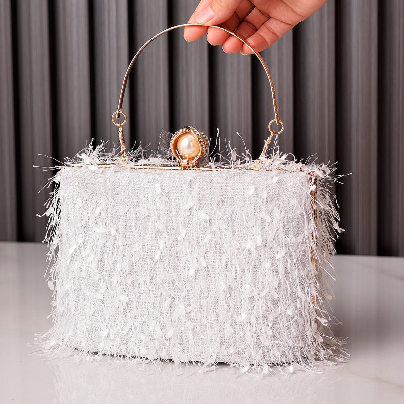 Tassel Handbags Women Party Evening Bag Luxury Style Look Global swanky 3