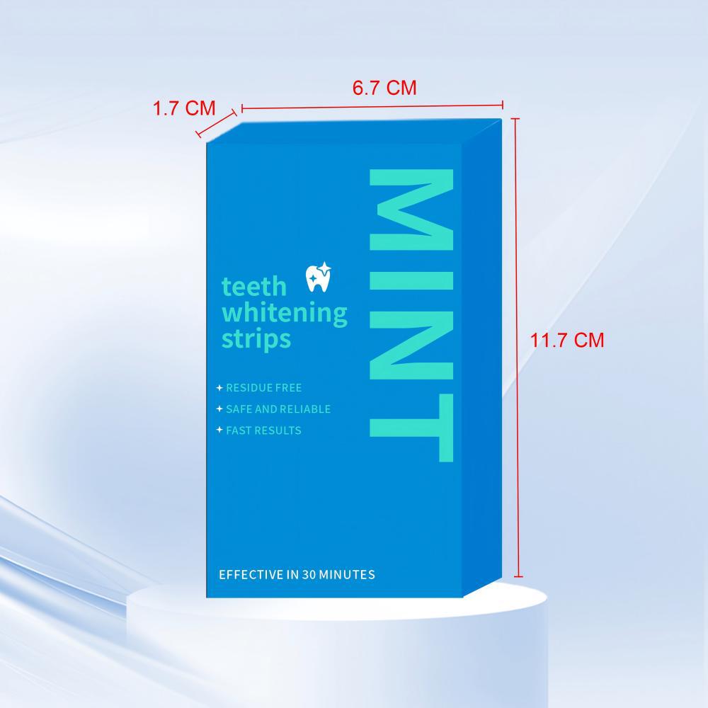 Teeth Whitening Strips for Gentle Daily Oral Care Smile Kit globalswanky 01