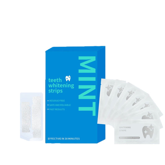 Teeth Whitening Strips for Gentle Daily Oral Care Smile Kit globalswanky 03