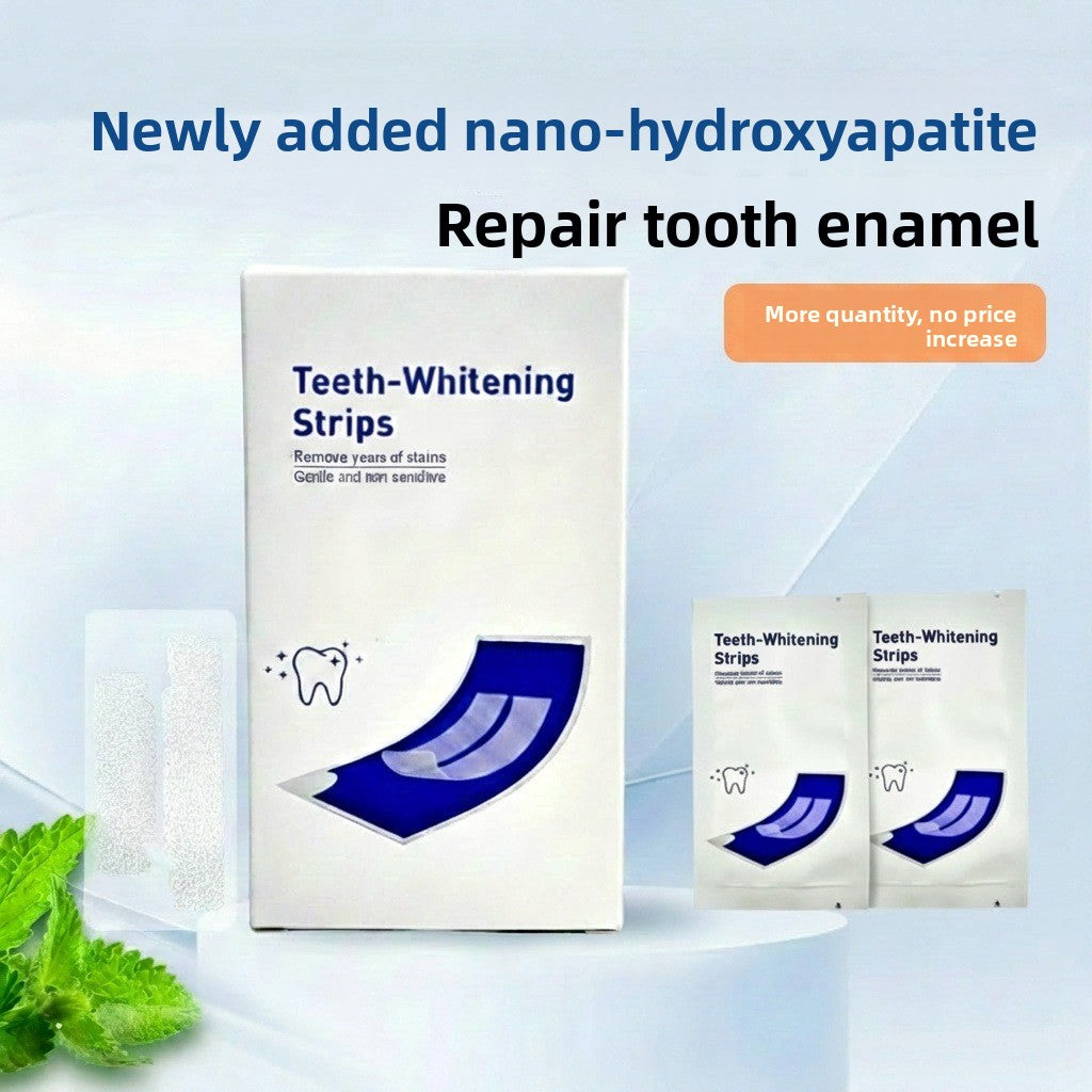 Teeth Whitening Strips with Enamel Repair Dental Care Kit globalswanky 01