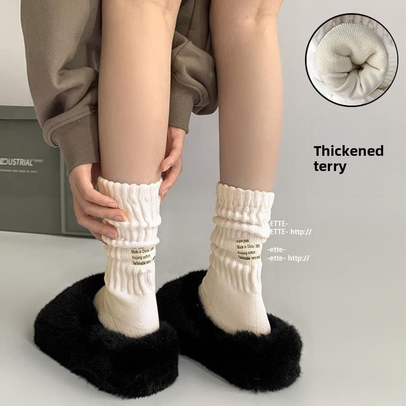 Thick-Knit Workwear Style Socks for Outdoor Daily Wear Now globalswanky 01
