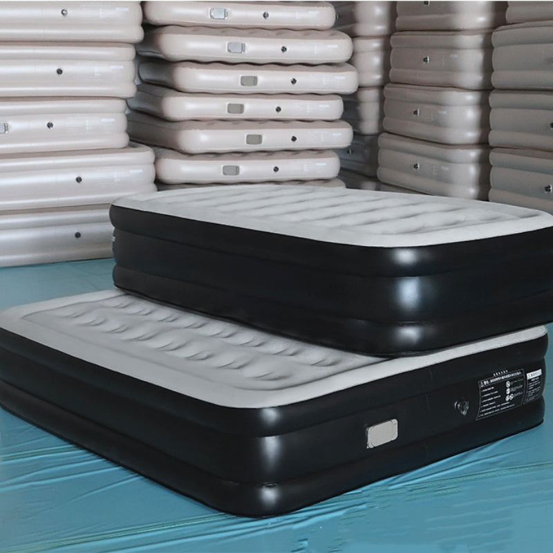 Thickened Outdoor 2-in-1 Inflatable Bed With Pump for Travel globalswanky 01