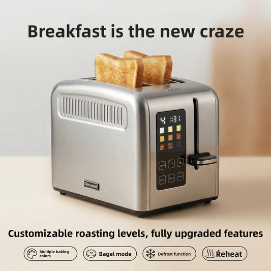 Toaster for Home Use with Crispy Breakfast and Daily Snacks Global Swanky 1