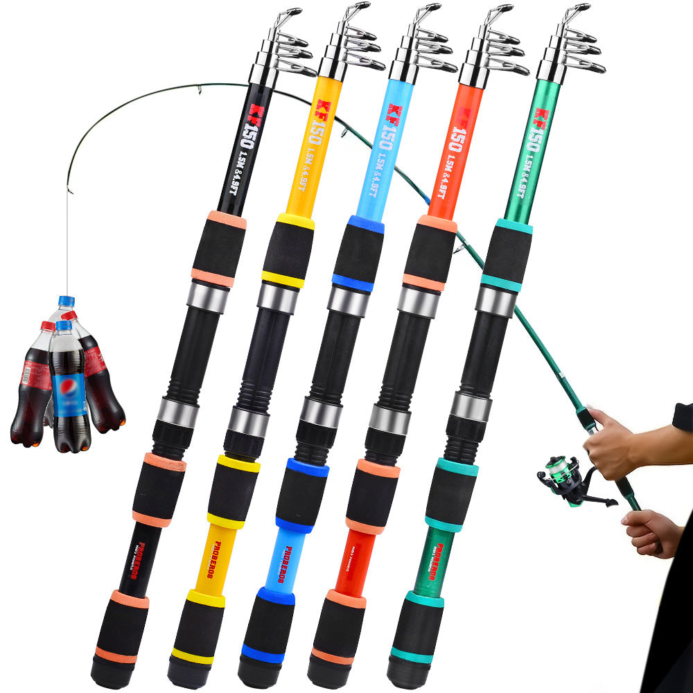 Tossing Casting Rods Fishing Wheel Fishing Rod Combination Suit Global swanky 2