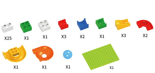 Track Building Blocks for Kids Learning & Fun Play Global swanky 4