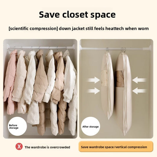 Transparent Compression Clothing Dust Cover for Travel Packing Global Swanky 04