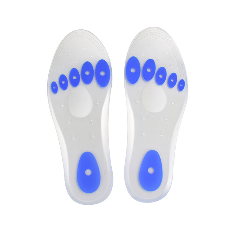 Transparent Silicone Men’s Insoles for Soft Shoe Comfort Wear Global swanky 2