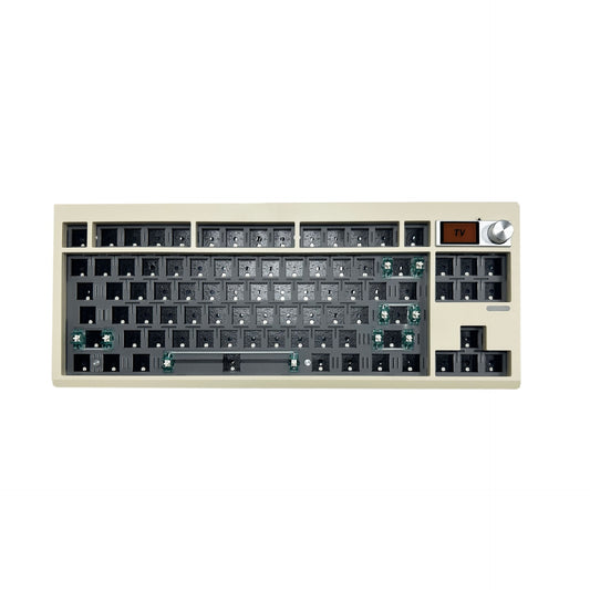 Tri-Mode Mechanical Keyboard Kit with TFT Screen, Knob & RGB globalswanky 02