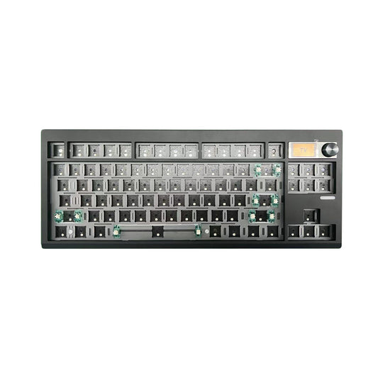 Tri-Mode Mechanical Keyboard Kit with TFT Screen, Knob & RGB globalswanky 03