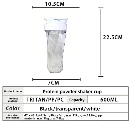 Tritan Protein Shaker Cup Durable Bottle for Gym Drinks Now globalswanky 03