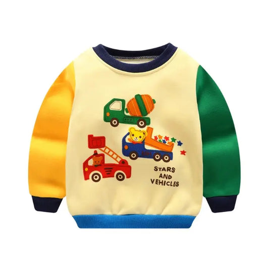 Truck Sweatshirt – Trendy & Cozy Sweatshirt for Casual Style 
global-swanky 1