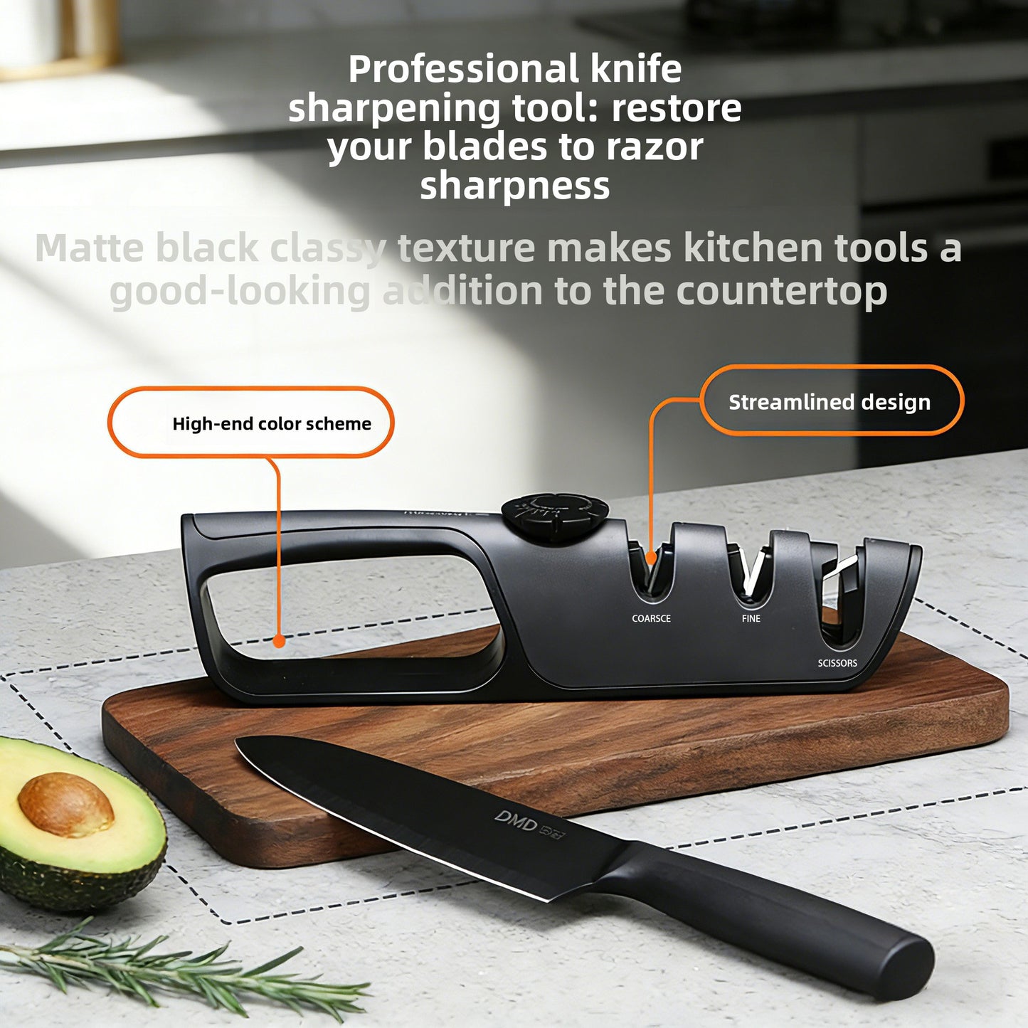Tungsten Steel Adjustable Knife Sharpener for Kitchen Knives global-swanky 1