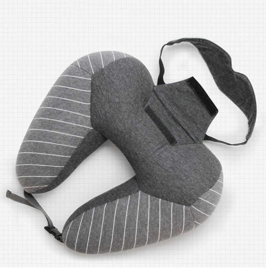  U-Shaped Travel Pillow – Foam Particle Neck & Lumbar Support
global-swanky 2