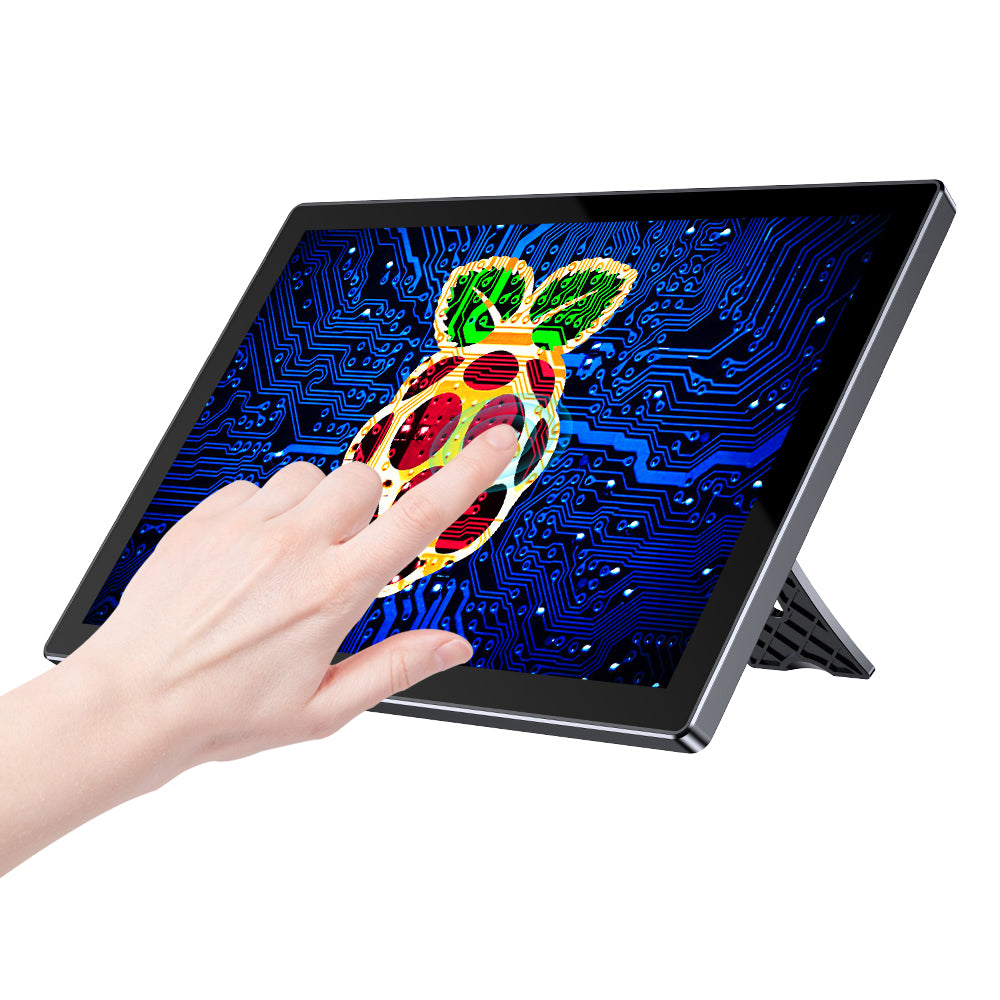 UPERFECT Raspberry Pi Case with 10-Inch Portable Touch Monitor Global swanky 1