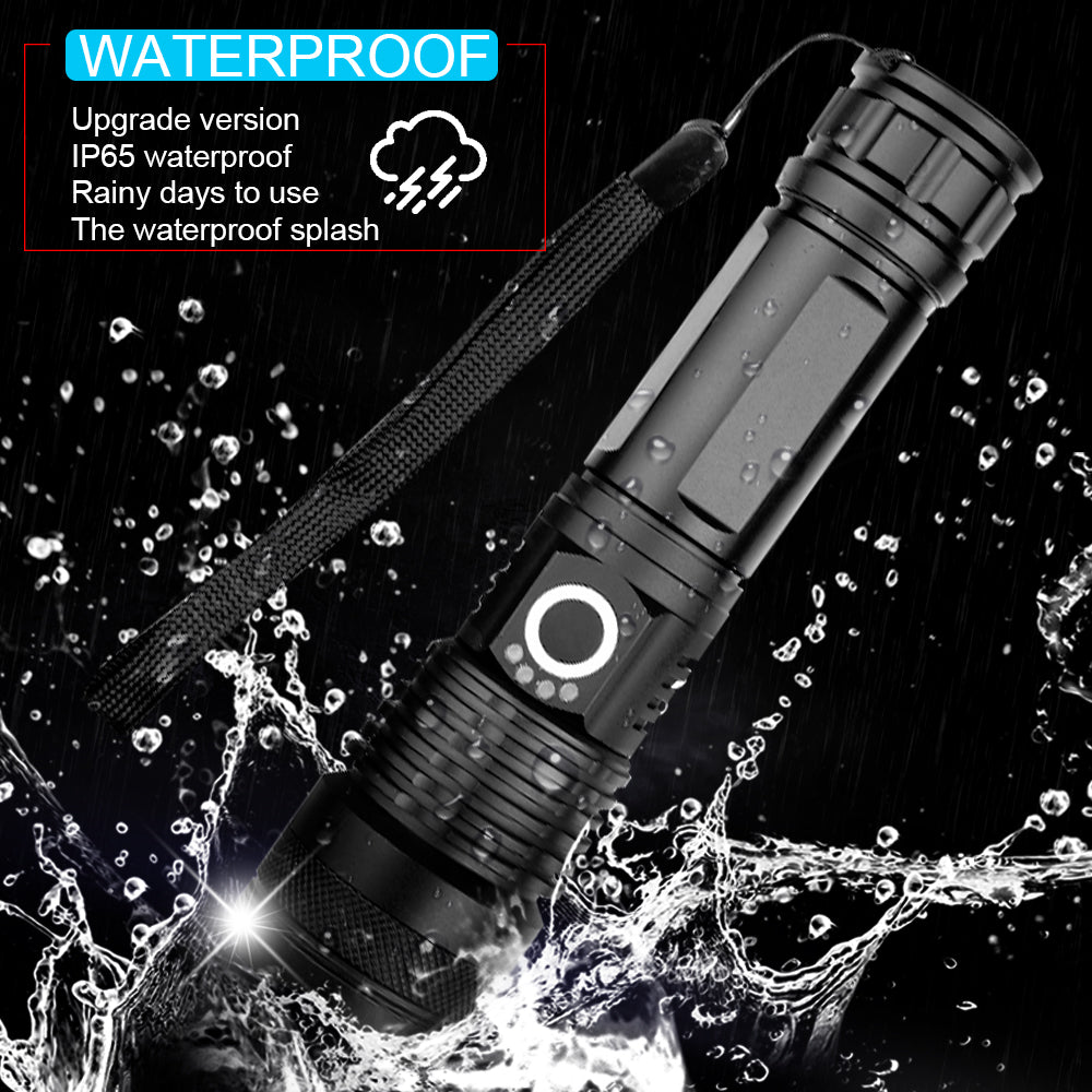 USB Charging Zoom P50 Flashlight – High Power LED Torch global swanky 4