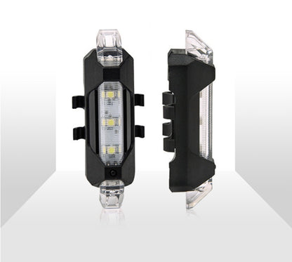 USB LED Bike Bicycle Light for Mountain Cycle Safety Kit Sets Global swanky 2