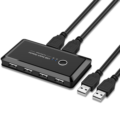 USB Two-In Four-Out Splitter for Multi-Device Connectivity Use Global swanky 1