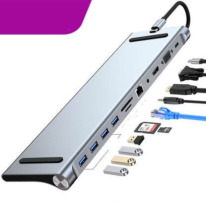  USB Type-C 11-in-1 Expansion Dock with Gigabit Connectivity global swanky 1