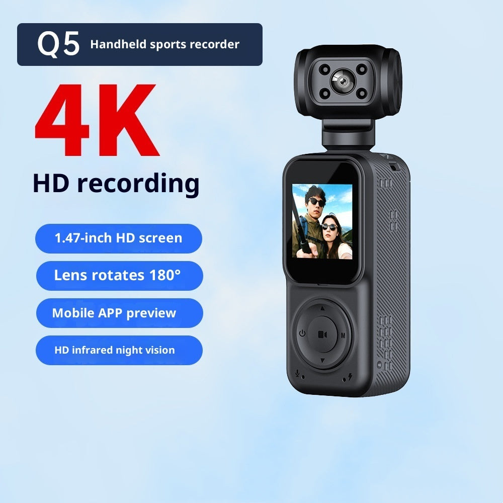 Ultra-Clear 4K Handheld Camera for Riding and Sports Recording Global swanky 2