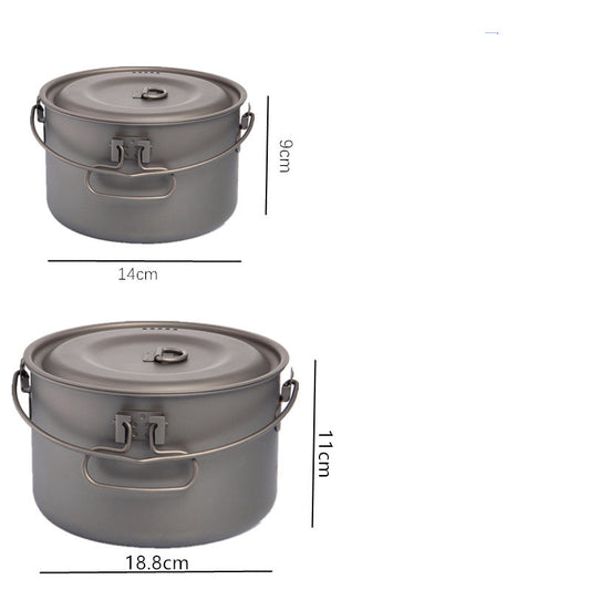 Ultra Light Foldable Outdoor Camping Cookware Set for Travel globalswanky 03