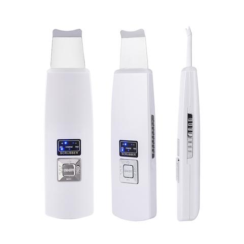 Ultrasonic Skin Scrubber – Blackhead & Acne Removal Facial Spa globalswanky 04