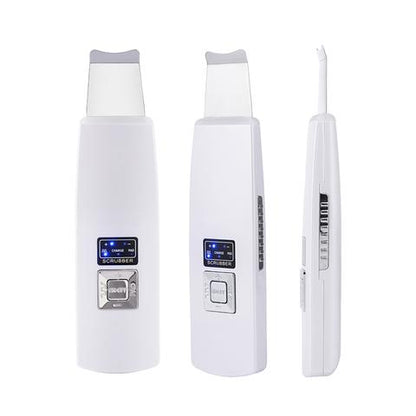 Ultrasonic Skin Scrubber – Blackhead & Acne Removal Facial Spa globalswanky 04